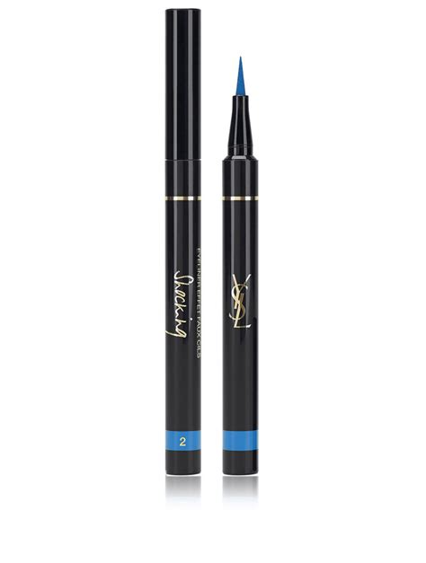 yves saint laurent eyeliner effet faux cils bleue